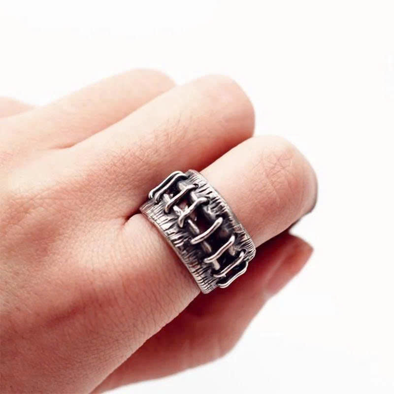 Reborn Through Scars Ring – Strength in Imperfection
